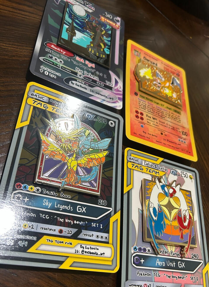 Enamel Pin - Pokémon SET I