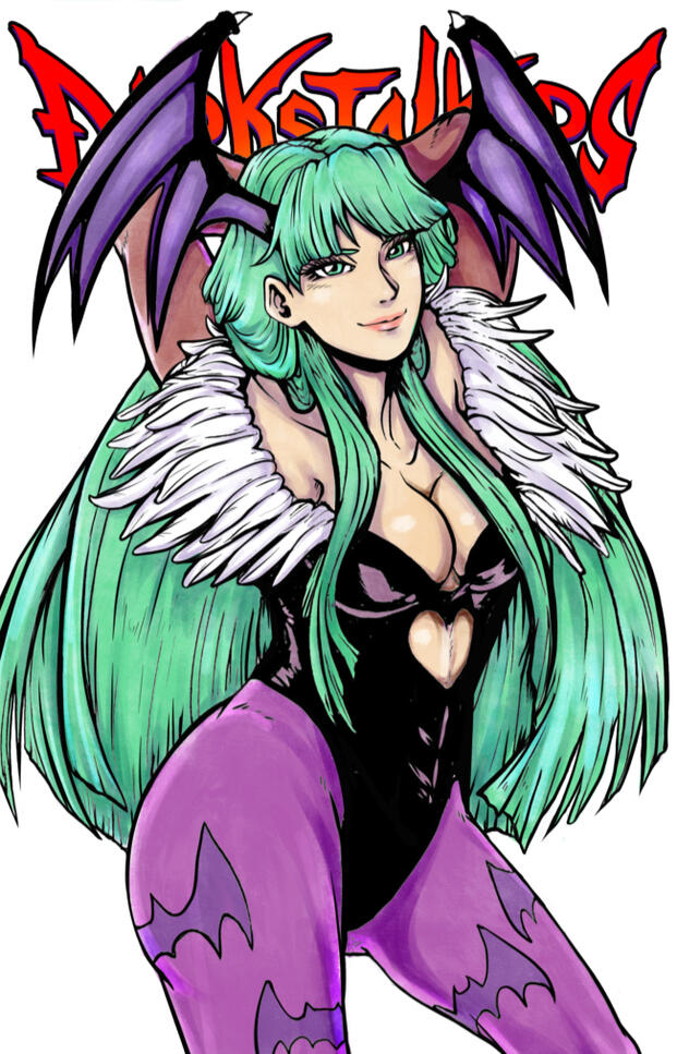 Comic Book Cover - Morrigan (Darkstalkers)